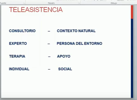Captura de pantalla de una de las diapositivas de la presentación