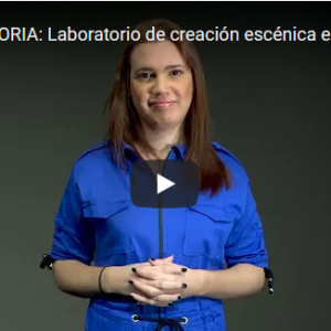 Captura de pantalla del video de presentación del Laboratorio en YouTube