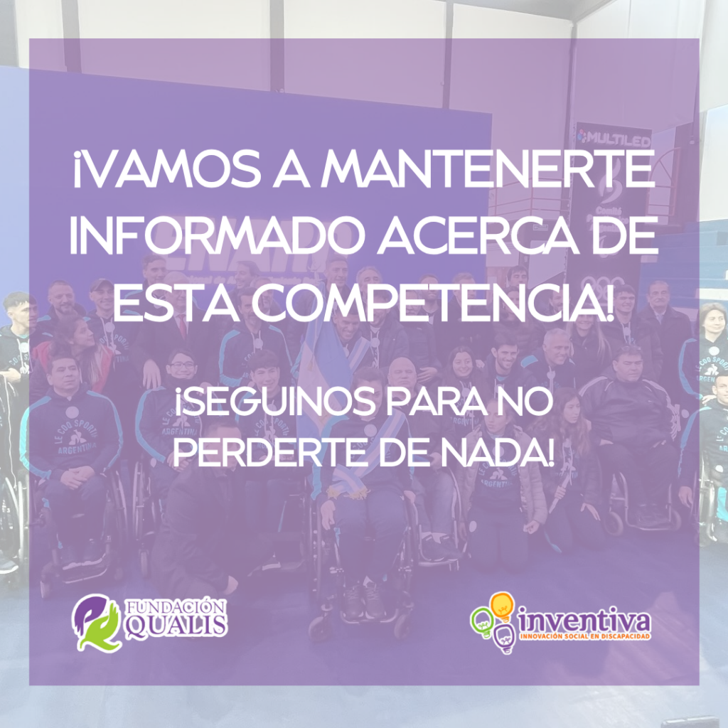 Invitación a seguirnos en redes para mantenerte informado: @inventivaplataforma