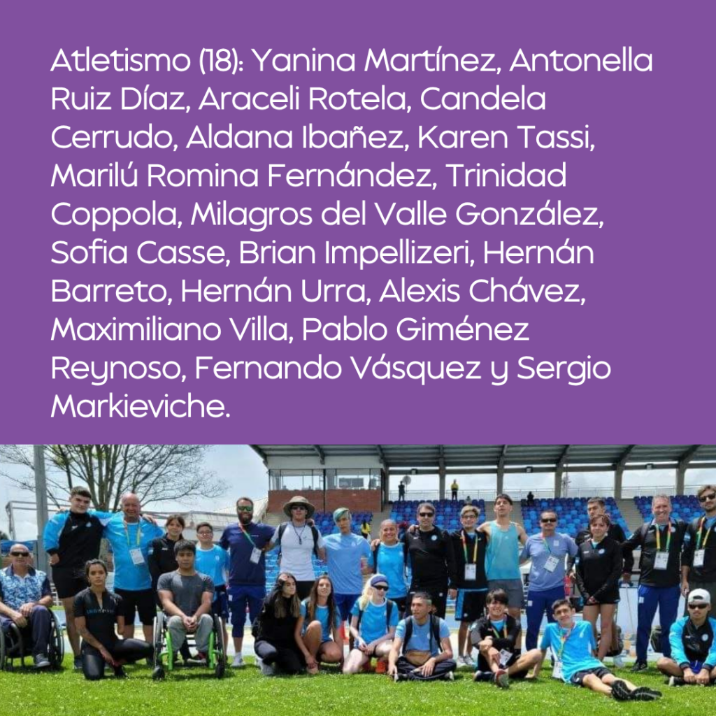 Equipo de atletismo