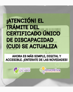 Atención el tramite del CUD se actualiza